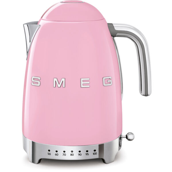 Smeg Vattenkokare 1,7 l Variable Temperatur Rosa